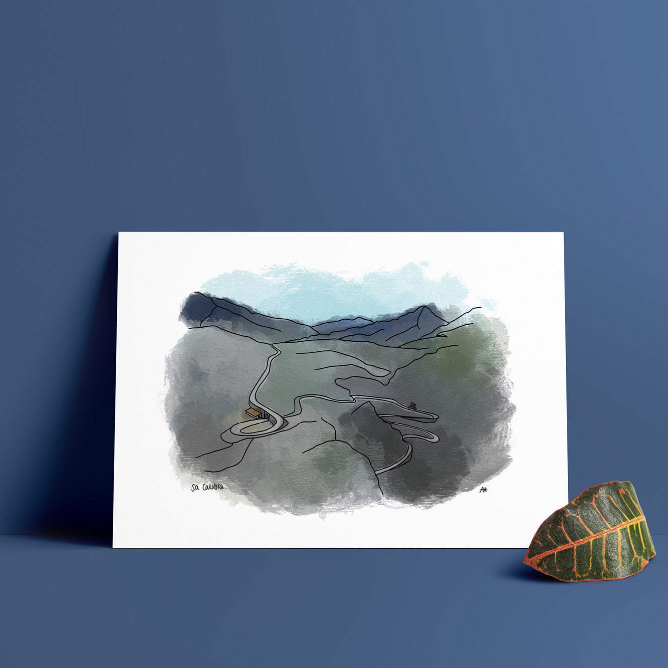 See.Sense 'Famous Climbs' Cycling Prints