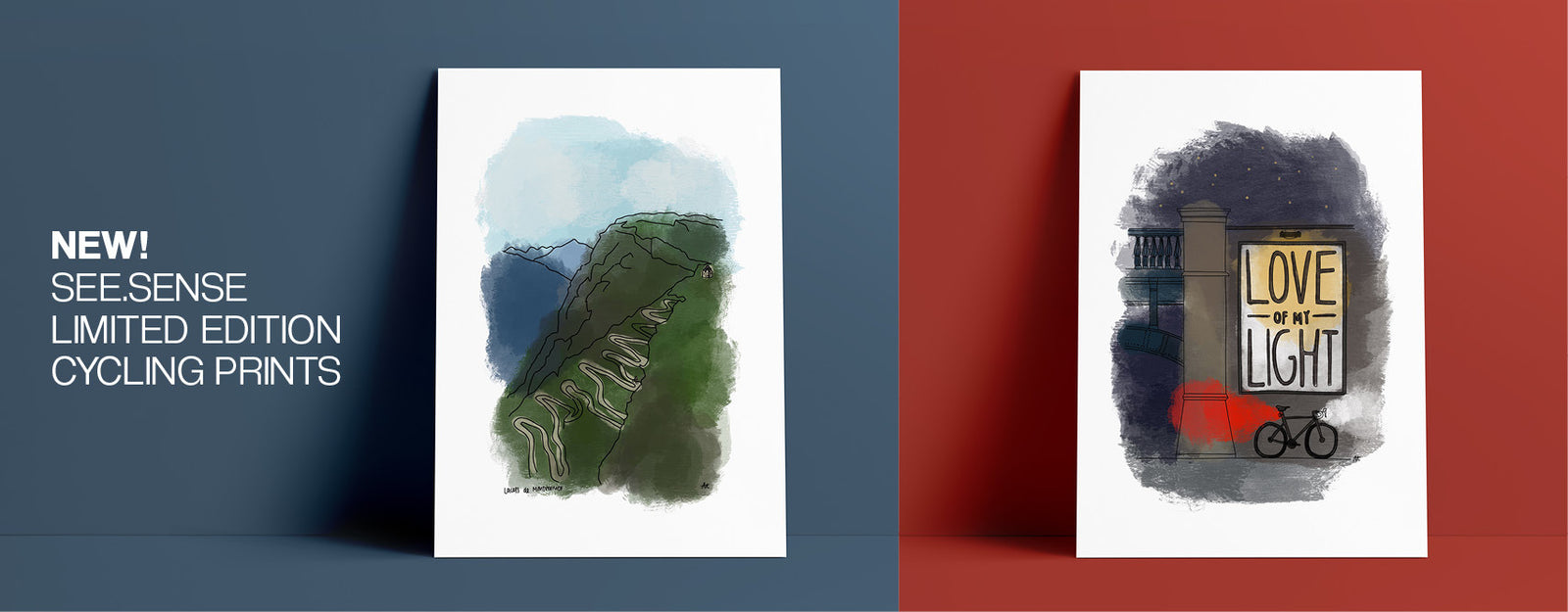 See.Sense Limited Edition Cycling Prints