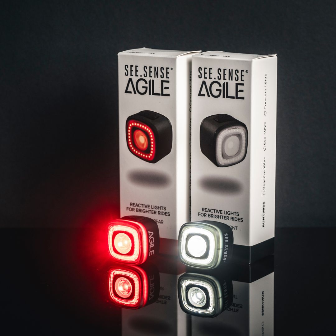 Pre-Order: See.Sense AGILE Set - Reactive Bike Light