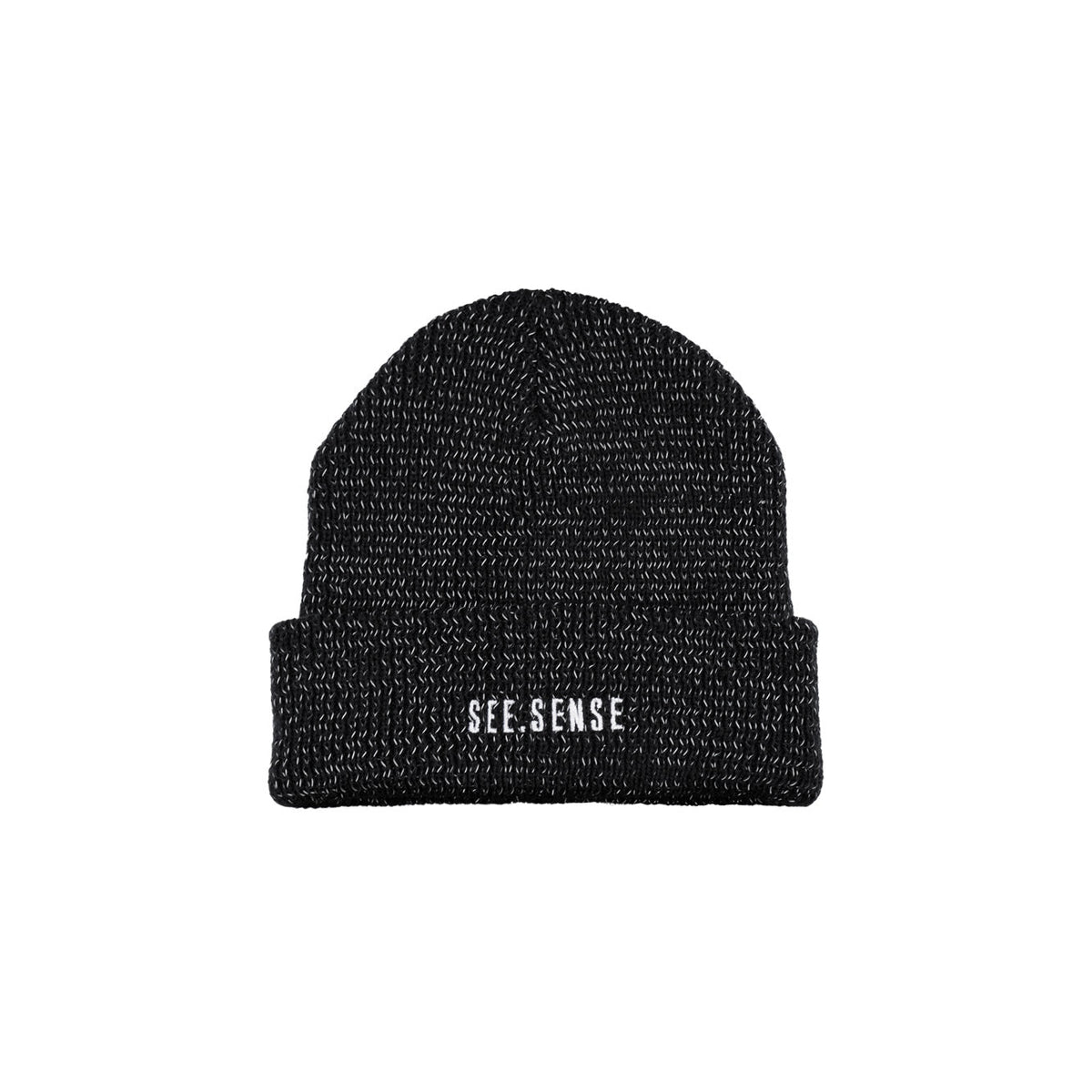 See.Sense Reflective Beanie in black