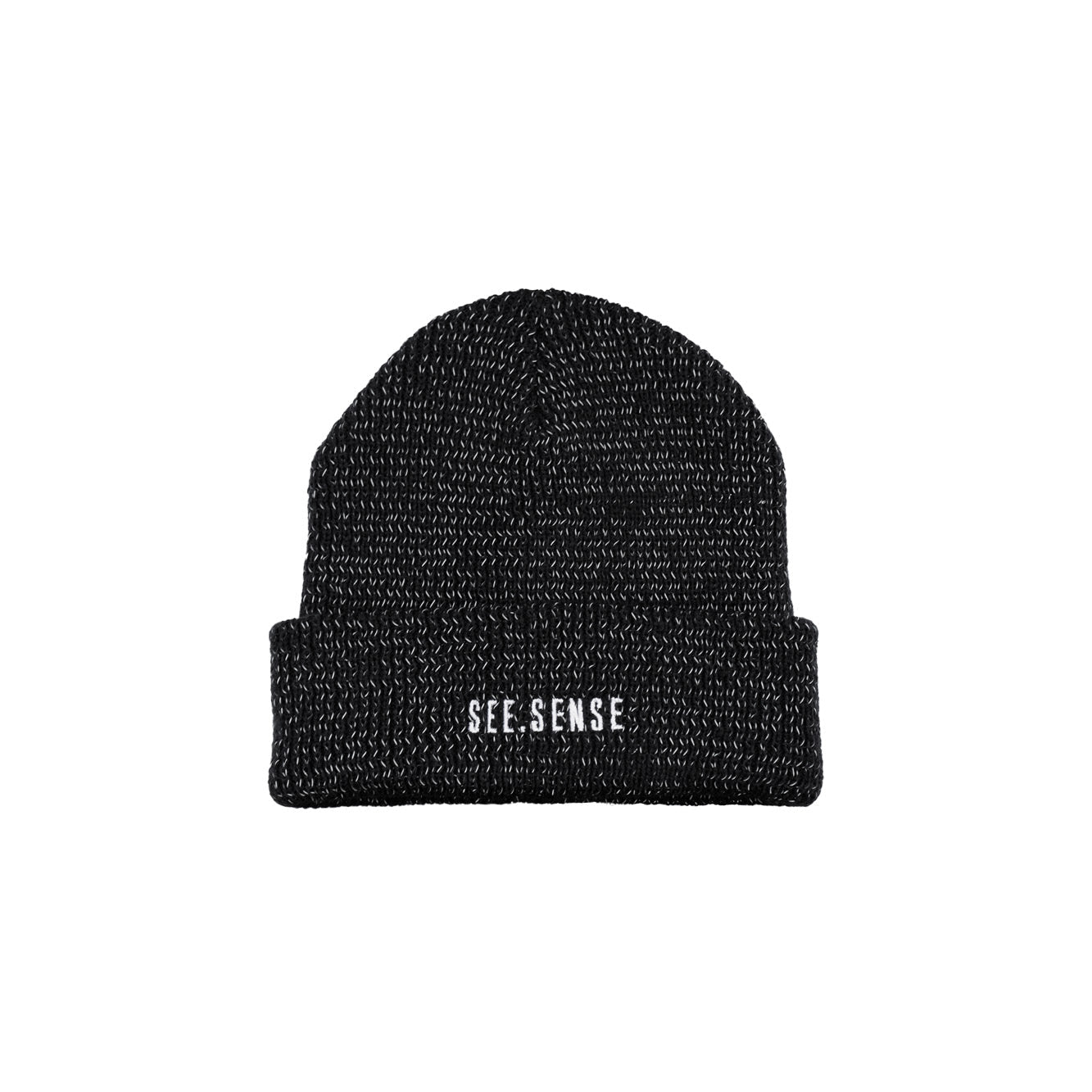 See.Sense Reflective Beanie in black