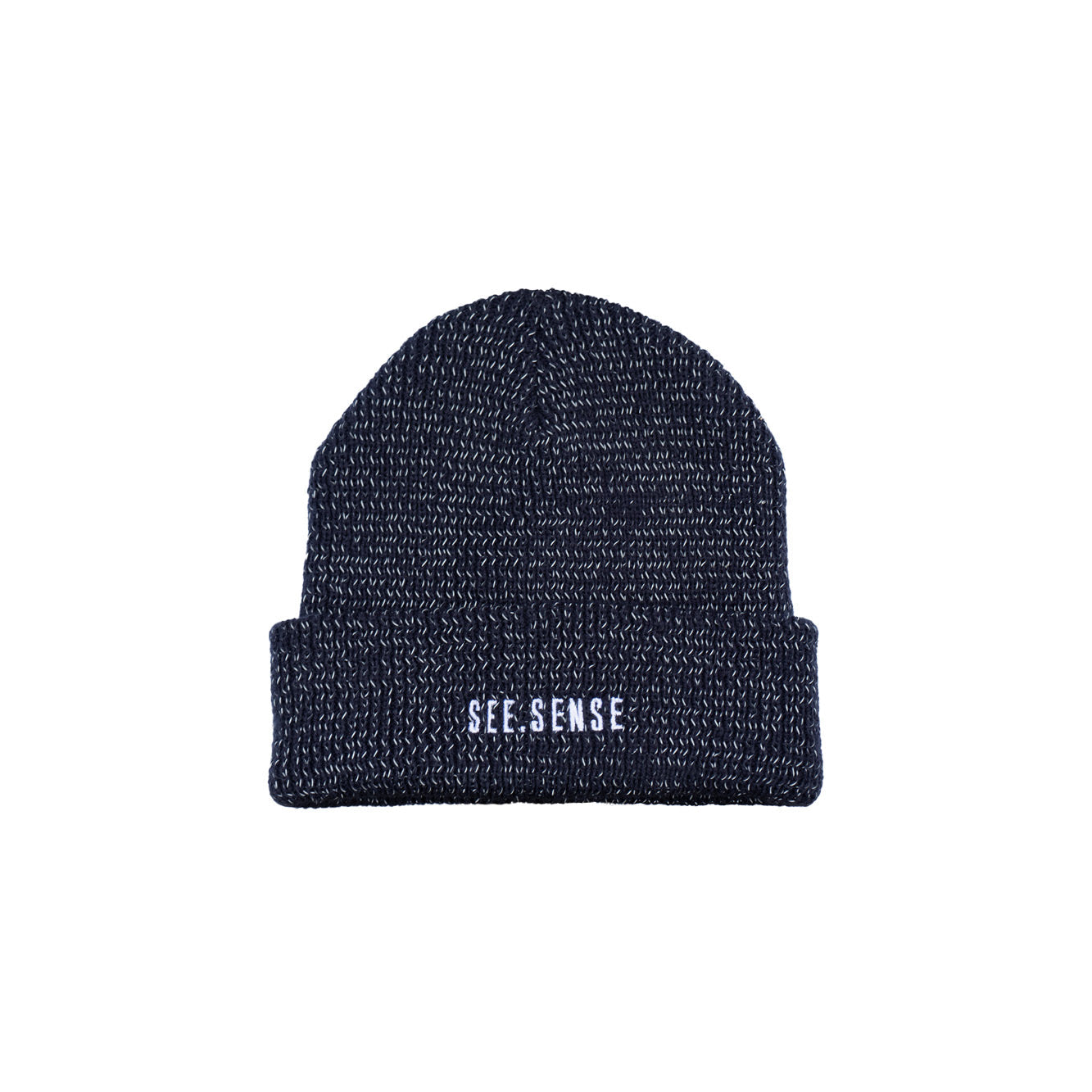 See.Sense Reflective Beanie in navy