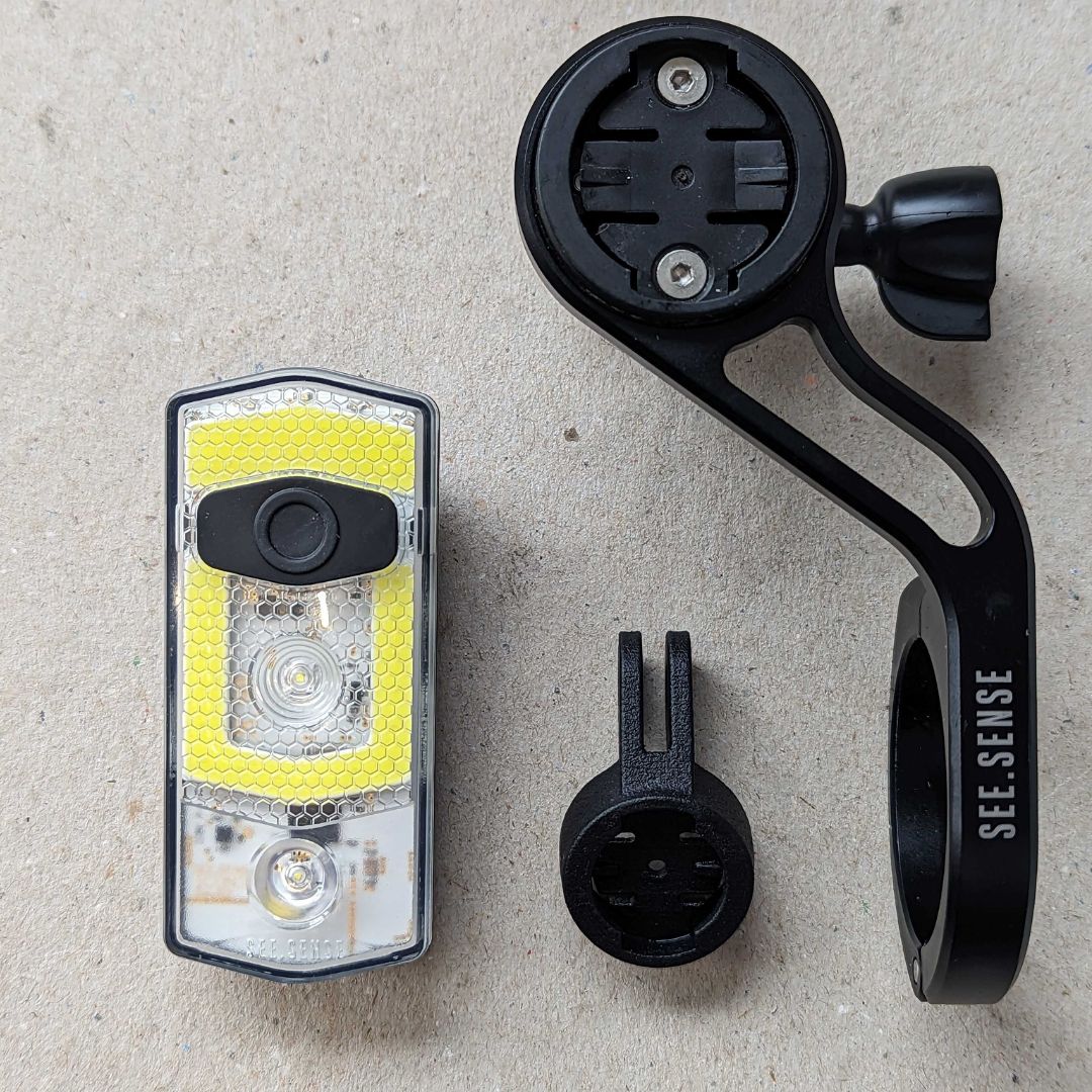 See.Sense ICON3 Front Light & Mount Bundle