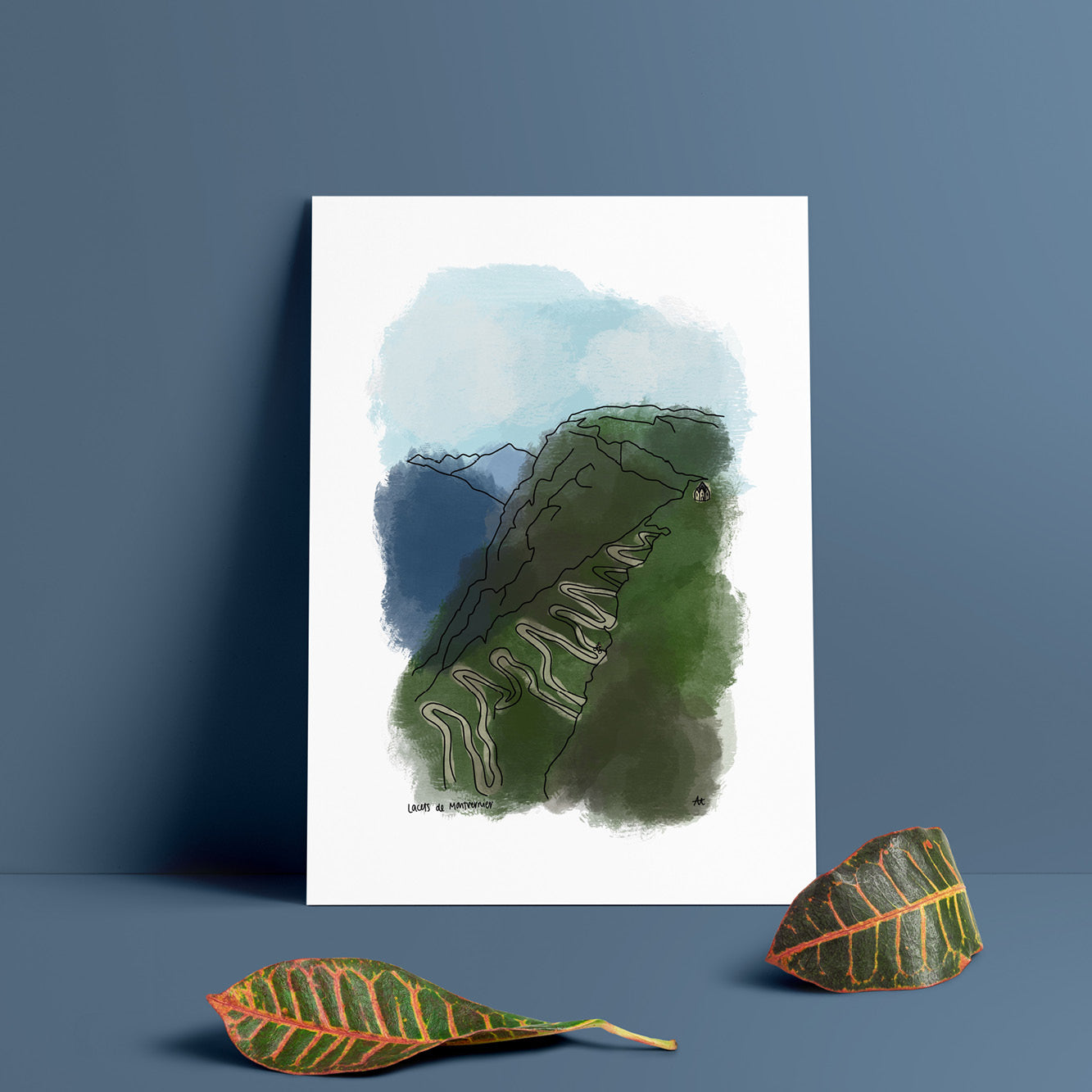 See.Sense 'Famous Climbs' Cycling Prints